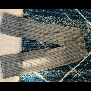 High waisted Express plaid pants